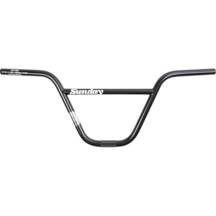 Sunday BRETT BMX 9.25 Black Bicycle Handlebars