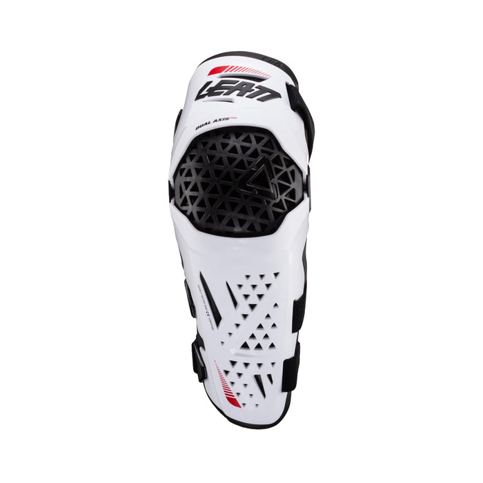 Leatt Knee & Shin Guard Dual Axis Pro White #S/M