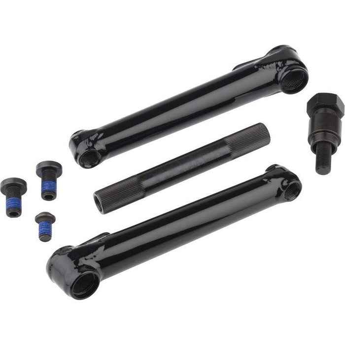 Cult Crew BMX Crankset - 165mm 19mm Spindle Black