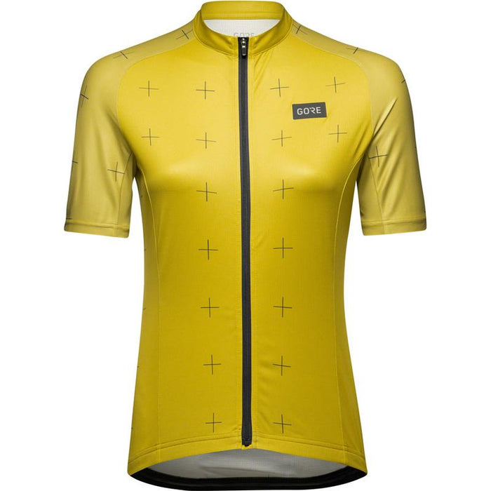 Gorewear Daily Jersey - Uniform Sand/Black Women's Cycling Performance Short Sleeve Snow Thermal Base LayersSnow Thermal