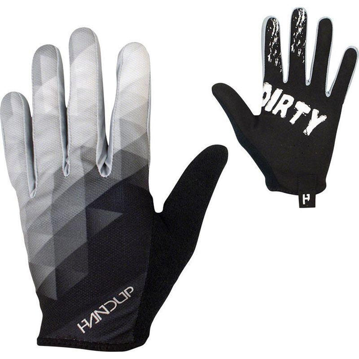 Handup Most Days Black White Prizm Bicycle Gloves
