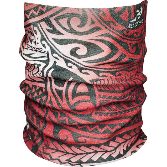 Headsweats Ultra Band Multi-Purpose Headband - Half Red Tribal One Size