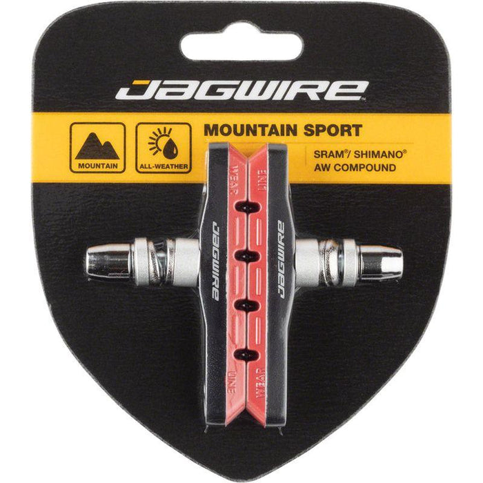 Jagwire Mountain Sport Threaded Bicycle Brake Pads
