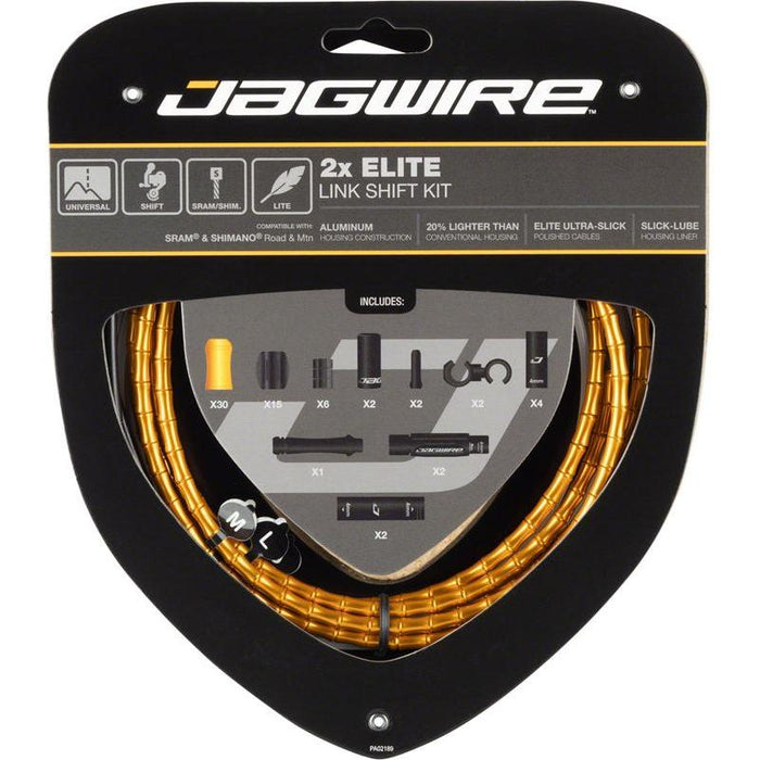 Jagwire 2x Elite Link Shift Cable Kit