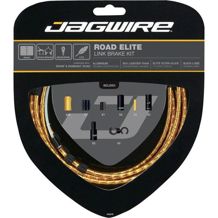 Jagwire Road Elite Link Brake Kit Bicycle Brake Cables
