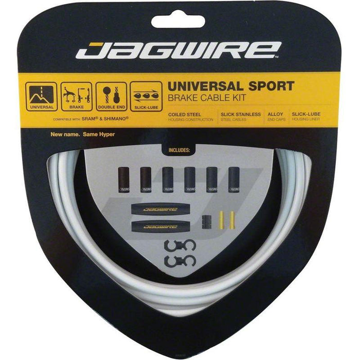Jagwire Universal Sport Brake Cable Kit White
