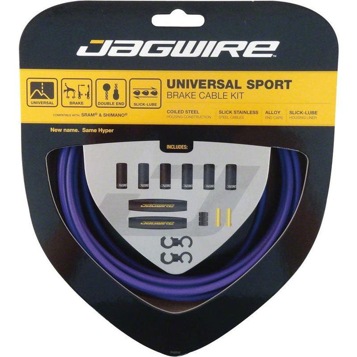 Jagwire Universal Sport Brake Cable Kit Purple