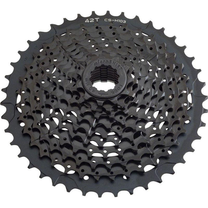 microSHIFT H10 Cassette - 10 Speed 11-42t Black