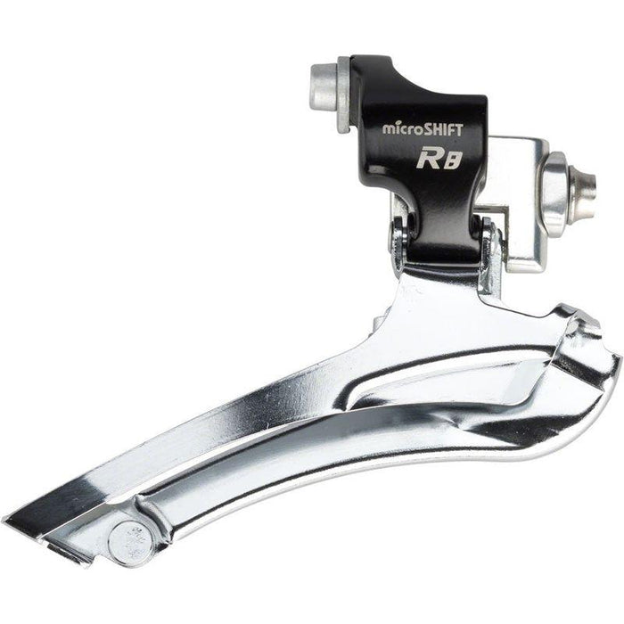 microSHIFT R8 Front Derailleur 7/8-Speed Double 52T Max Braze-On Shimano Compatible