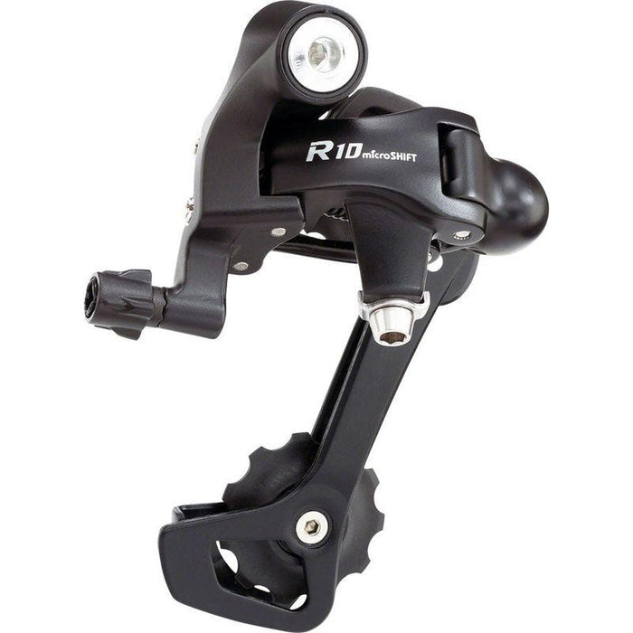 microSHIFT R10 Rear Derailleur - 10 Speed Long Cage Shimano Compatible Black