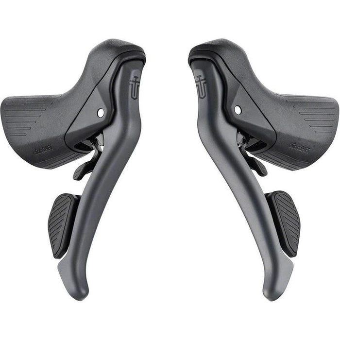 microSHIFT Sword Drop Bar Shifter/Brake Lever Set - 2x 10-Speed Sword Compatible Gray Version B