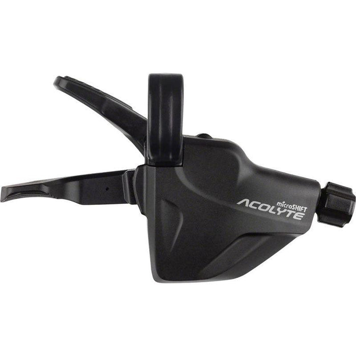 microSHIFT Acolyte Quick Trigger Pro Right Shifter - 1x8 Speed Black Acolyte Compatible Only