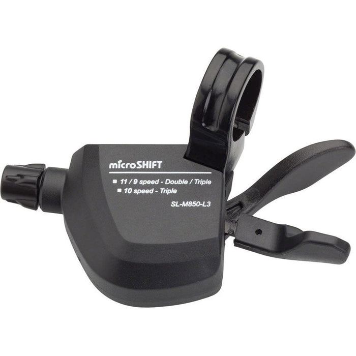 microSHIFT MarvoLT Left Trigger Shifter Triple Alloy Lever Shimano Compatible