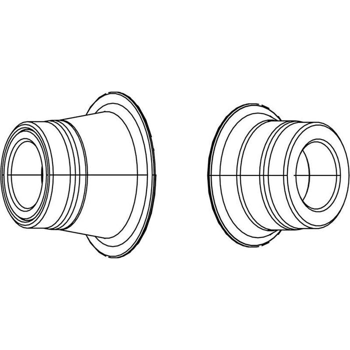 Zipp Conversion Caps 177 Disc Hub for Rear 12mm x 142mm Thru Axle