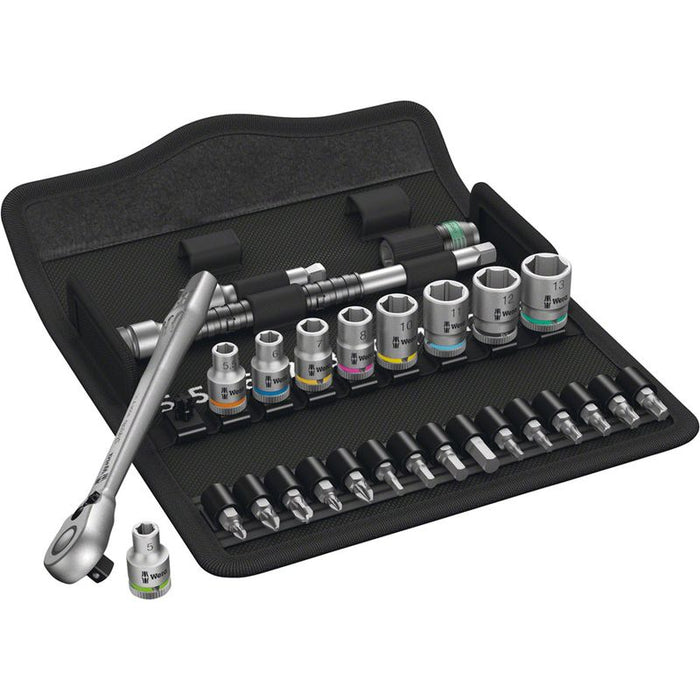 Wera 8100 SA 8 Zyklop Metal Ratchet Set Bicycle Tools