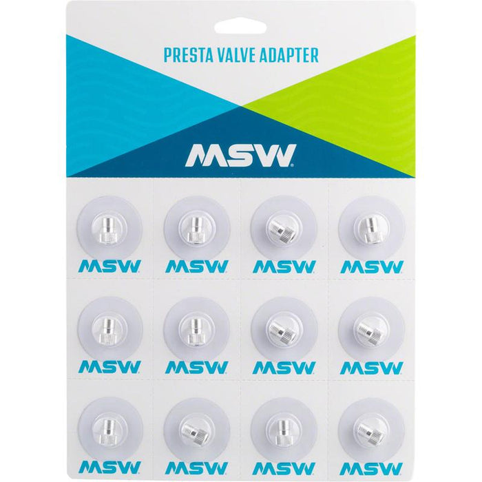 MSW Presta to Schrader Bicycle Tire Valve Adapters