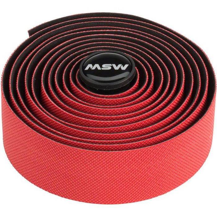 MSW Anti-Slip Gel Durable Bar Tape - HBT-300 Red
