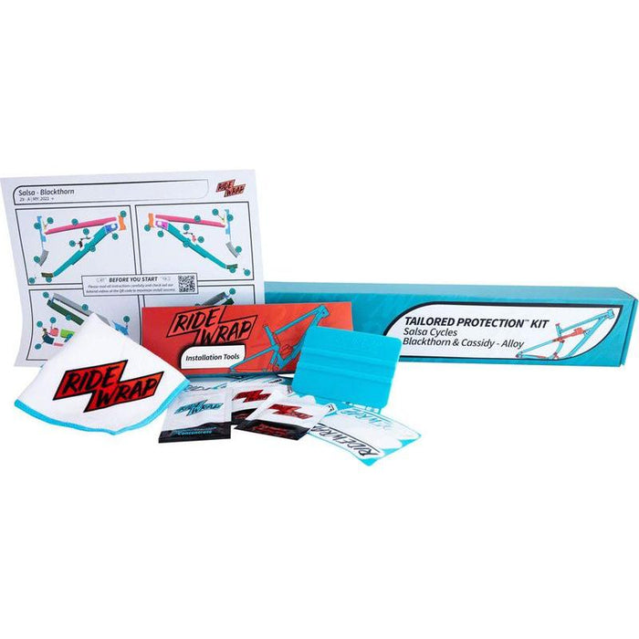 RideWrap Tailored Salsa Blackthorn/Cassidy Bicycle Frame Protector