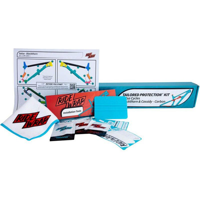 RideWrap Tailored Salsa Blackthorn/Cassidy Bicycle Frame Protector