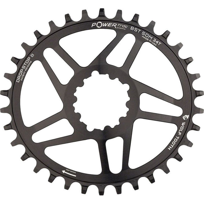 Wolf Tooth Oval Direct Mount Bicycle Chainrings for SRAM 3-Bolt Mountain Cranks