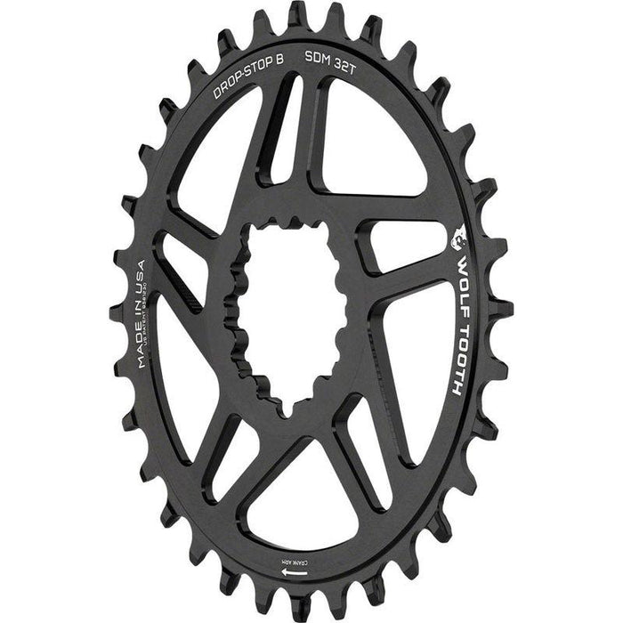 Wolf Tooth Direct Mount Bicycle Chainrings for SRAM 3-bolt Cranks