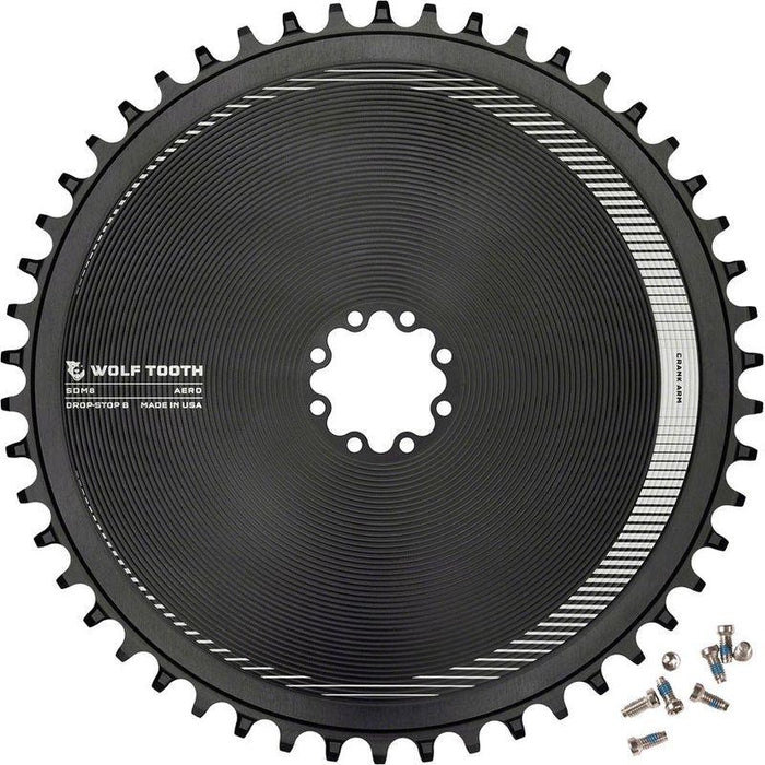 Wolf Tooth Direct Mount for SRAM 8-Bolt Gravel/Road Cranks Bicycle Chainrings