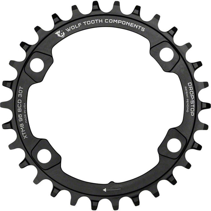 Wolf Tooth 96 mm BCD Bicycle Chainrings for Shimano XT M8000 and SLX M7000