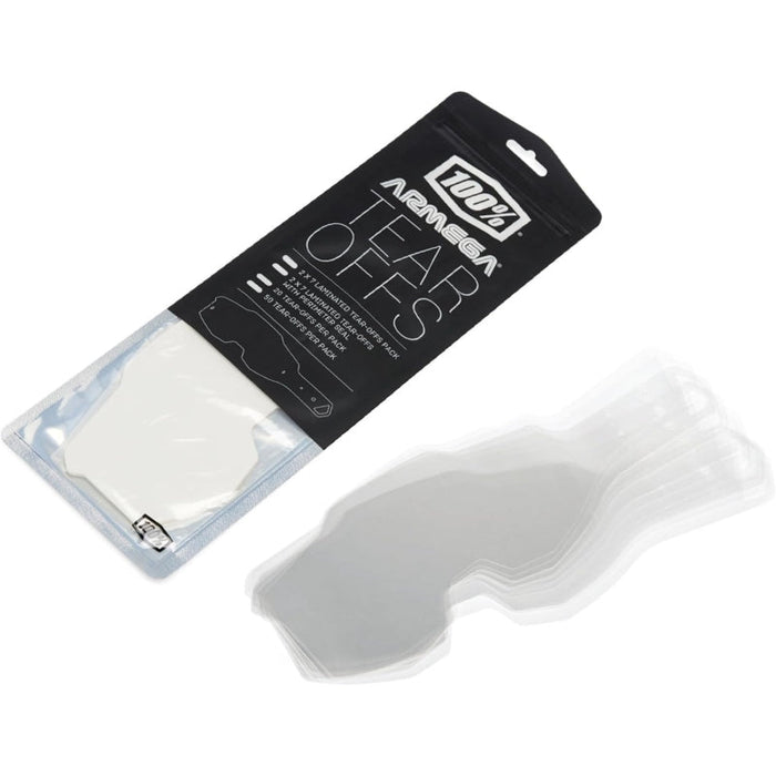 100 Percent Armega/Armatic Tear-Offs Bicycle Goggle Replacement Lens