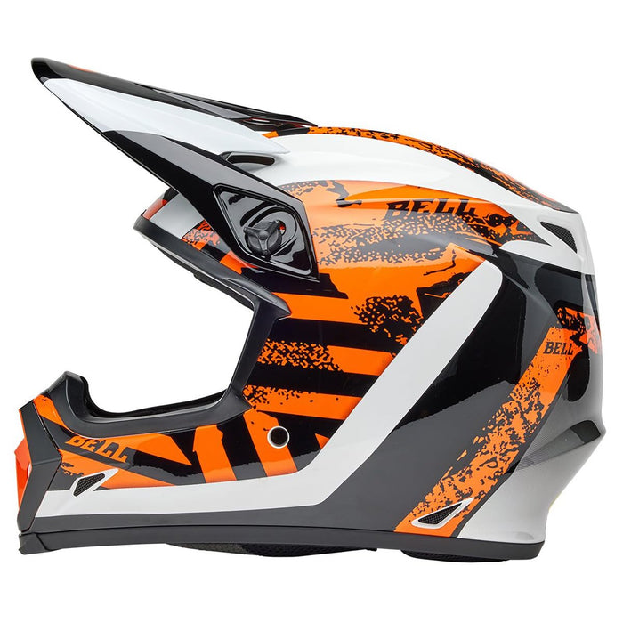 Bell Moto MX-9 MIPS Black/Orange Breakdance Medium