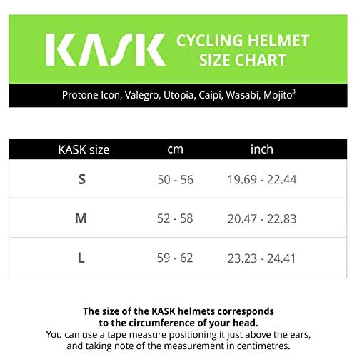 Kask Wasabi Bicycle Helmet - Lightweight Ventilated Road Cycling Helmet for Adults Bicycle Helmet