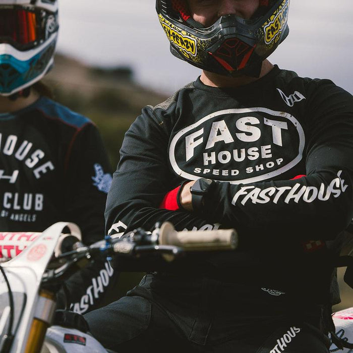 Fasthouse Grindhouse Air-Cooled Ramble LS Bicycle Jerseys