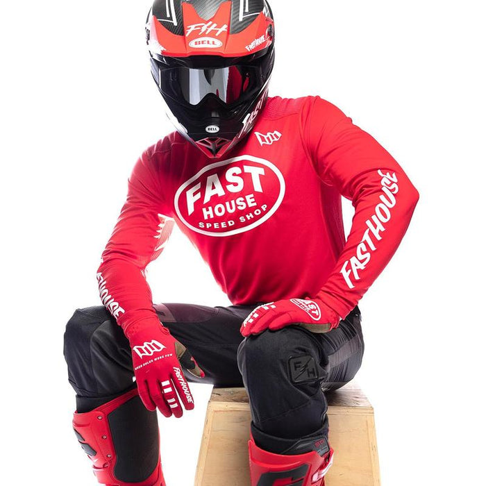 Fasthouse Grindhouse Air-Cooled Ramble LS Bicycle Jerseys