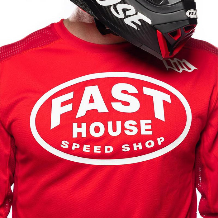 Fasthouse Grindhouse Air-Cooled Ramble LS Bicycle Jerseys