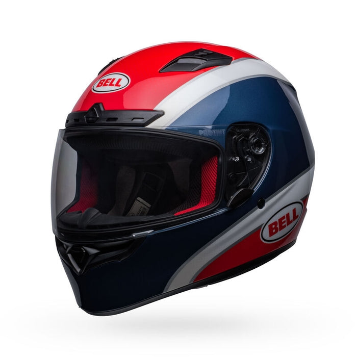 Bell Moto Qualifier DLX MIPS Classic Gloss Navy/Red Small