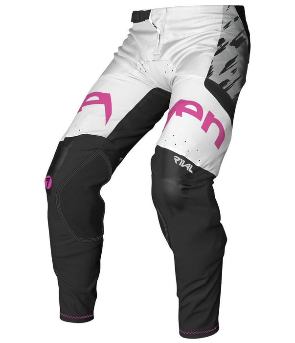 SevenMx Rival Clash Pant White/Gray 32