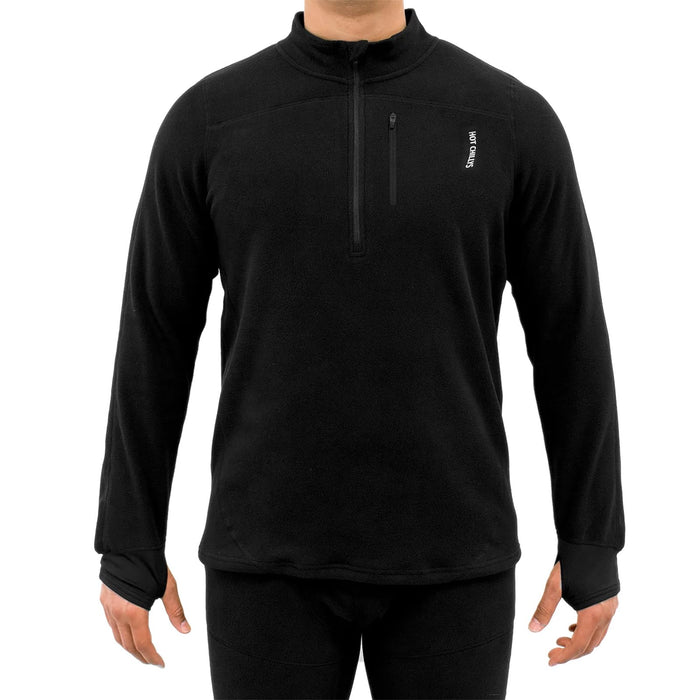 Hot Chillys La Montana Zip-T Mens Snow Thermal Base Layers