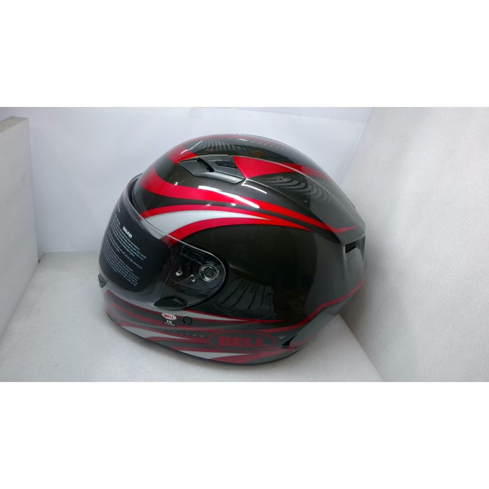 Bell Powersports Qualifier Conduit Charcoal/Candy Red 2X-Large - Open Box (Without Box)