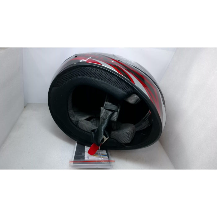 Bell Powersports Qualifier Conduit Charcoal/Candy Red 2X-Large - Open Box (Without Box)