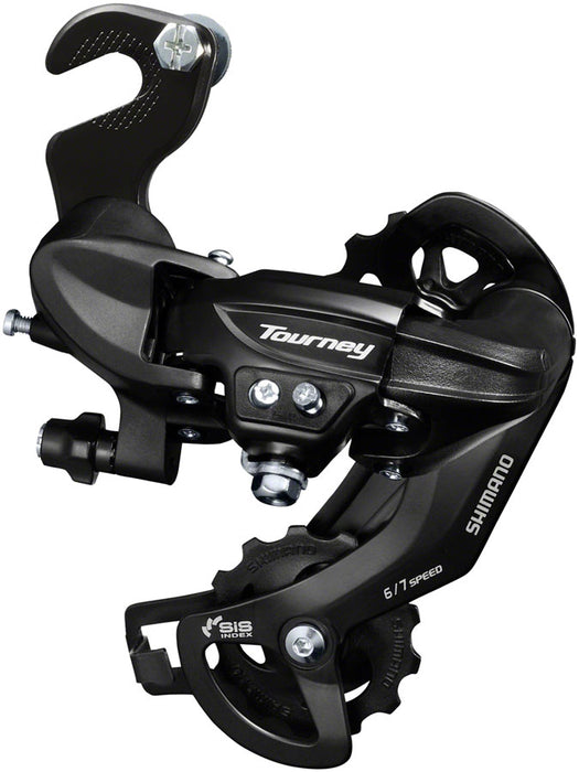 Shimano Tourney RD-TY300-SGS Rear Derailleur - 67 Speed Long Cage Black BMX/Track Frame Hanger
