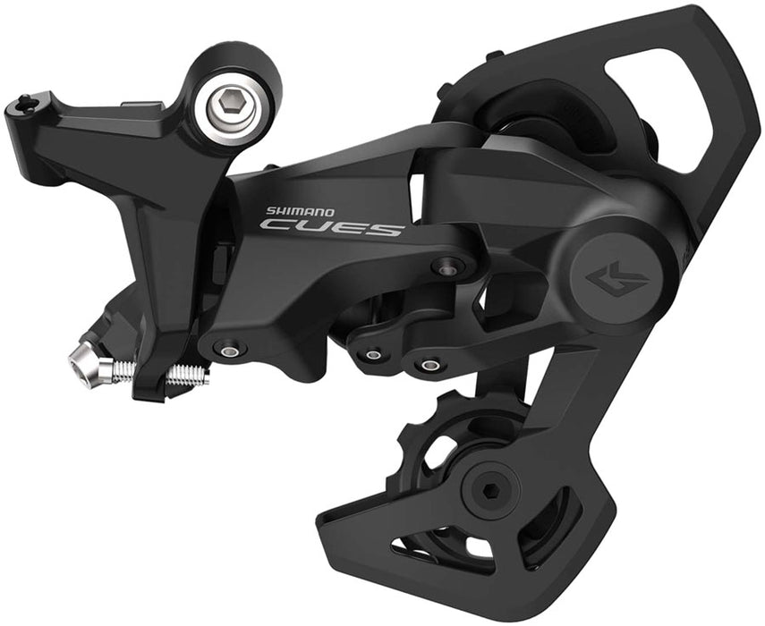 Shimano CUES RD-U4010 Rear Derailleur - 9/10-Speed Shadow Design Direct Attach Short Cage Black