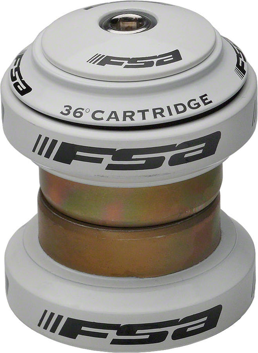 FSA Orbit MX 1-1/8 Threadless White Headset