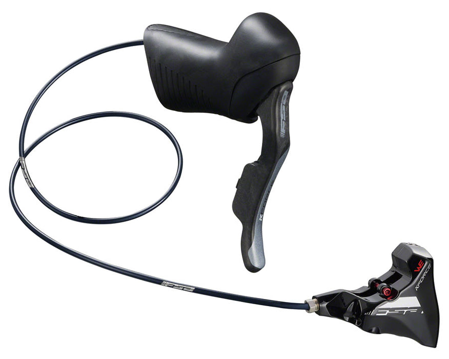 FSA K-Force WE Shift/Brake Lever Hydraulic Actuation Left Side Flat Mount Caliper   Black