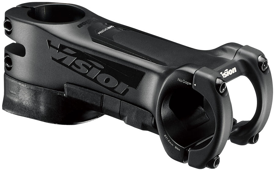 Vision SMR ACR Stem 100mm Length 31.8mm Clamp Diameter -6  Angle Internal Cable Routing (ACR) Fits 1-1/8 Steerer   Alloy