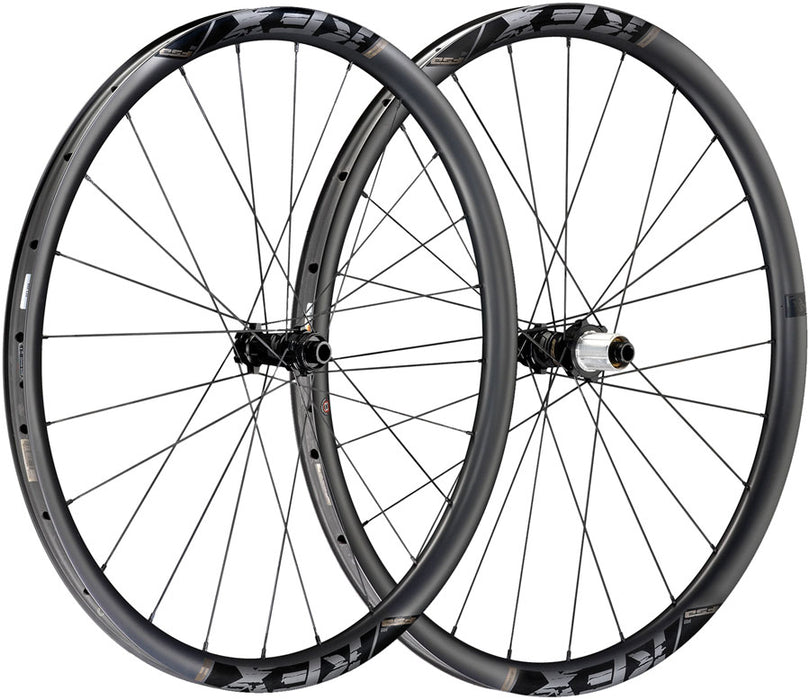 FSA KFX i25 Boost Wheelset 29 Diameter 24/24H Spoke Count Boost Axle (15mm) Disc Brake 6-Bolt Rotor Mount Shimano HG 11-Speed   Carbo