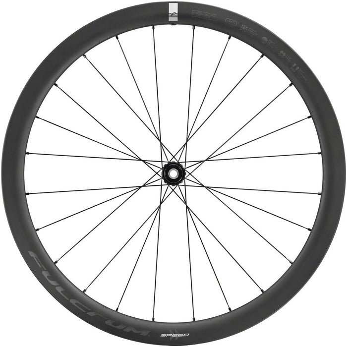 Fulcrum Speed 42 Front Wheel - 700 12 x 100mm CenterLock Black