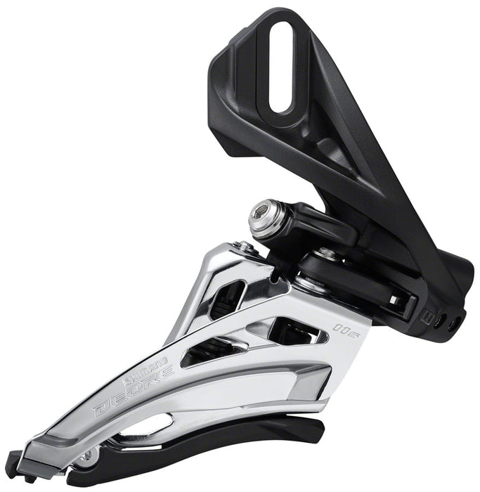 Shimano Deore FD-M5100-D Front Derailleur - 11-Speed Double Side Swing Front Pull Direct Mount Black/Silver