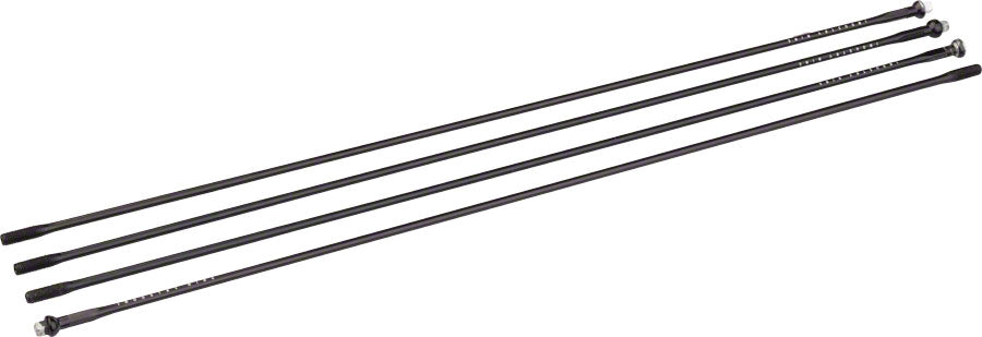 Industry Nine EN305 BC360 and BC450 29 Spoke Kit: 297 and 299mm 4pcs Black