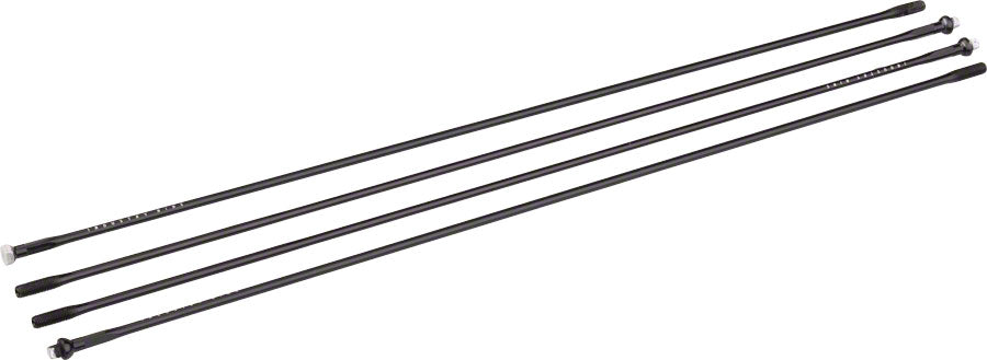 Industry Nine Trail and Ultralite 235 29 24 Hole Spoke Kit: 295 and 299mm Black