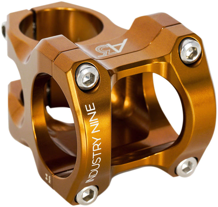 Industry Nine A35 Stem - 32mm 35 Clamp +/-9 1 1/8 Aluminum Bronze
