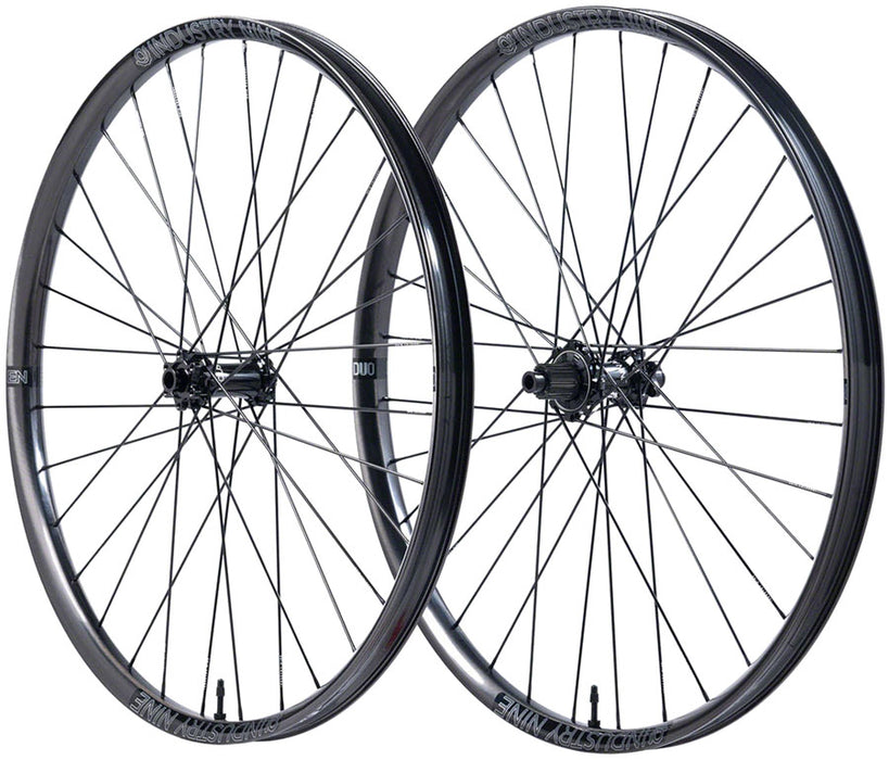Industry Nine Hydra 2 Enduro Carbon Wheelset - 29 15 x 110mm/12 x 148mm 6-Bolt Micro Spline Black 32H
